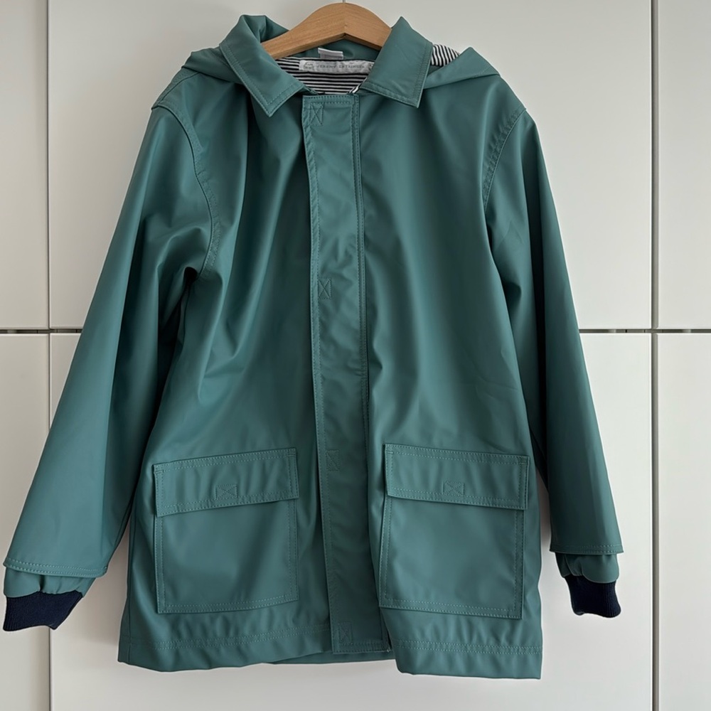 Kid Hooded Rain Jacket - Petit Bateau - 8 Y